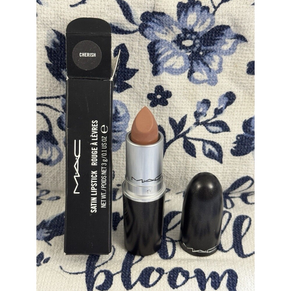 MAC Satin Lipstick - Cherish A84 - NIB Full Size